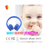 Classroom Headphone Set (24 Almost Unbreakable Blue, 4 Pole, USB, or USB-C)