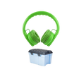 Classroom Headphone Set (32 Almost Unbreakable Green, 4 Pole, USB, or USB-C)