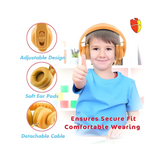 Classroom Headphone Set (24 Almost Unbreakable Orange, 4 Pole, USB, or USB-C)