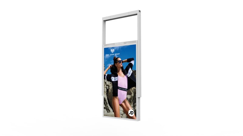 Allsee White Ultra High Brightness Hanging Double-Sided Display