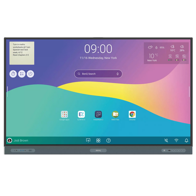 BenQ RP7504 75" 4K Interactive Flat Panel Display with Soundbar