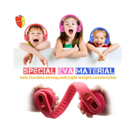 Classroom Headphone Set (32 Almost Unbreakable Red, 4 Pole, USB, or USB-C)