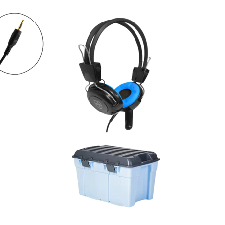 Classroom Headphone Set (32 Robust Headphone MK1 1 x 4 Pole Fixed)