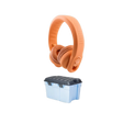 Classroom Headphone Set (32 Almost Unbreakable Orange, 4 Pole, USB, or USB-C)