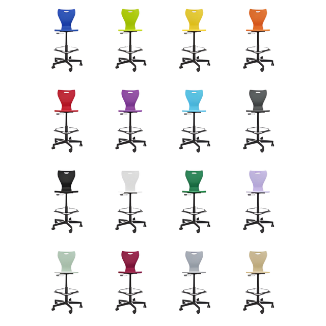 Spaceforme en Classic Draughtsman Chair with Castors