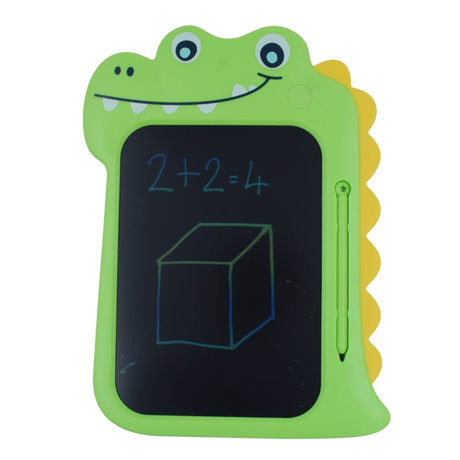 10" LCD Writing Tablet - Green Crocodile