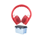 Classroom Headphone Set (32 Unbreakable, 4 Pole Red)