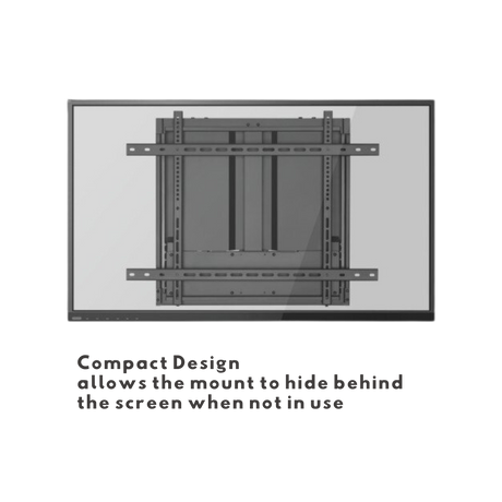 Height-Adjustable Wall Mount for Displays 70" to 90" displays & 90Kg