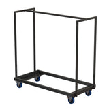 Spaceforme zlite black horizontal 40 desk storage trolley