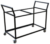 Spaceforme zlite black upright 24/25 desk storage trolley