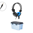 Classroom Headphone Set (24 Robust Headphone MK1 1 x 4 Pole)