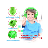 Classroom Headphone Set (32 Almost Unbreakable Green, 4 Pole, USB, or USB-C)