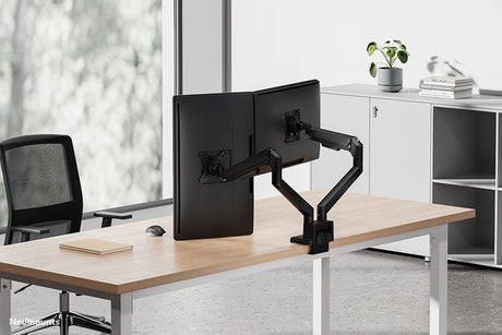 Neomounts DS70-2502 NEXT Slim Desk Mount - Double Display