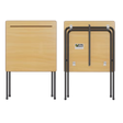 Spaceforme Zlite Premium Safety Folding Exam Desk