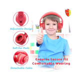 Classroom Headphone Set (24 Almost Unbreakable Red, 4 Pole, USB, or USB-C)