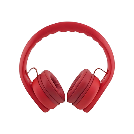 Almost Unbreakable Childrens Red Headphones 1 x 4 pole