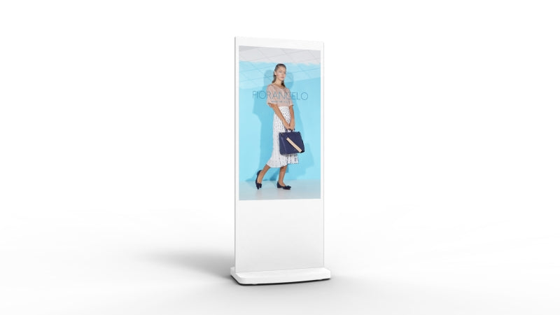 Allsee White Android FreedStanding Digital Poster