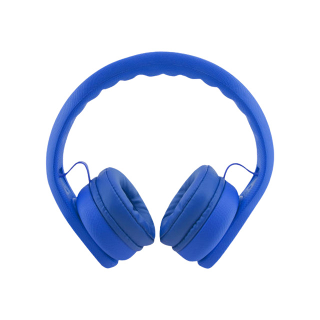 Almost Unbreakable Childrens Blue Headphones 1 x 4 pole