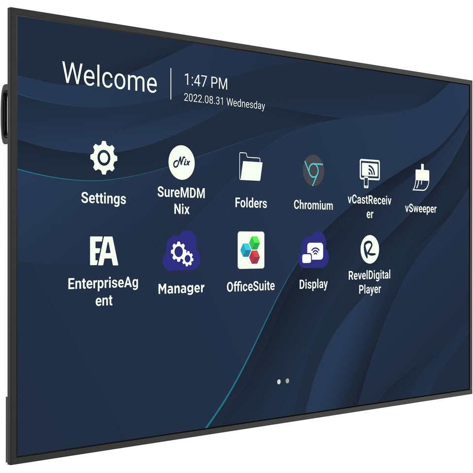 ViewSonic 86" CDE8630 4K Wireless Presentation Display (WPD)