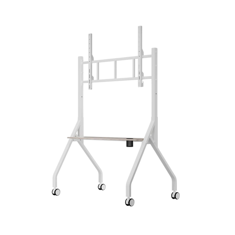 Mobile 42"- 86" Screen / Display Trolley 120Kg max screen weight