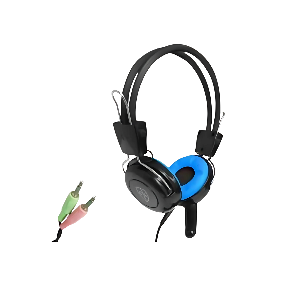 Mk1 Robust Headphone and Microphone with Fixed 2 x 3.5mm audio cable