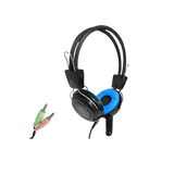 Mk1 Robust Headphone and Microphone with Fixed 2 x 3.5mm audio cable