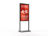 Allsee Black Ultra High Brightness Hanging Double-Sided Display