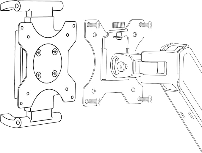 Universal VESA Mount Adapter Max 15.6" - 75 x 75, 100 x 100 VESA