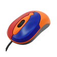 Easy2Use Childrens Small Size Computer Starta Mouse USB - Orange