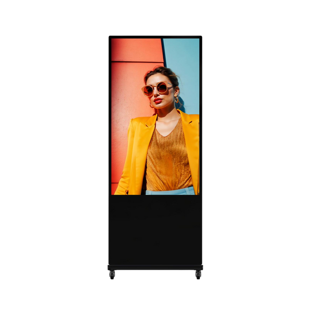 Hikvision DS-D6055U*-D/S Slim Floor Standing Digital Signage Display - Touch & Non-Touch Options