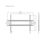 Heavy Duty Large  Screen Wall Mount