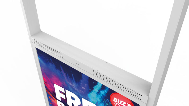 Allsee White Ultra High Brightness Hanging Double-Sided Display