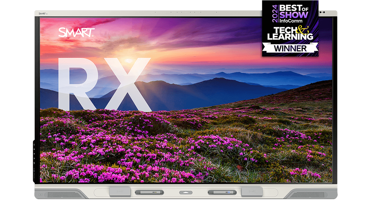 SMART Board RX086 Series Interactive Display with iQ, 5Y Assure