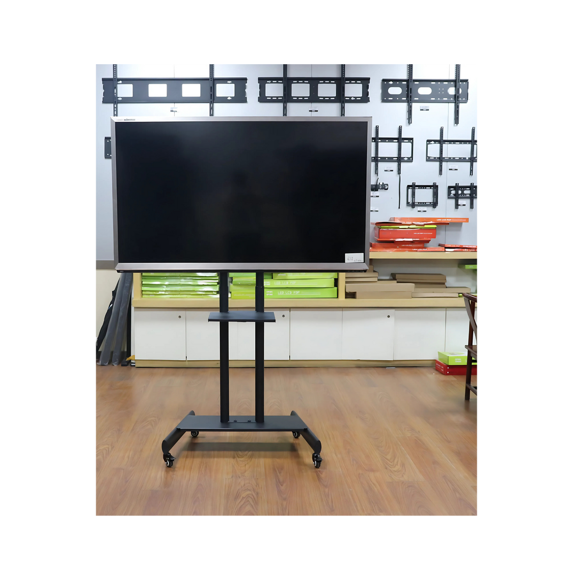 Mobile Screen Trolley Max weight 50Kgs Crusader AV