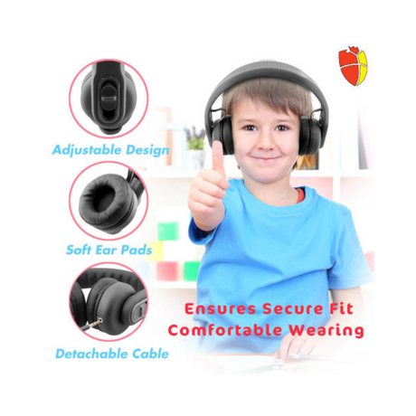 Almost Unbreakable Coloured SEN Black Headphones 4 Pole, USB, or USB-C