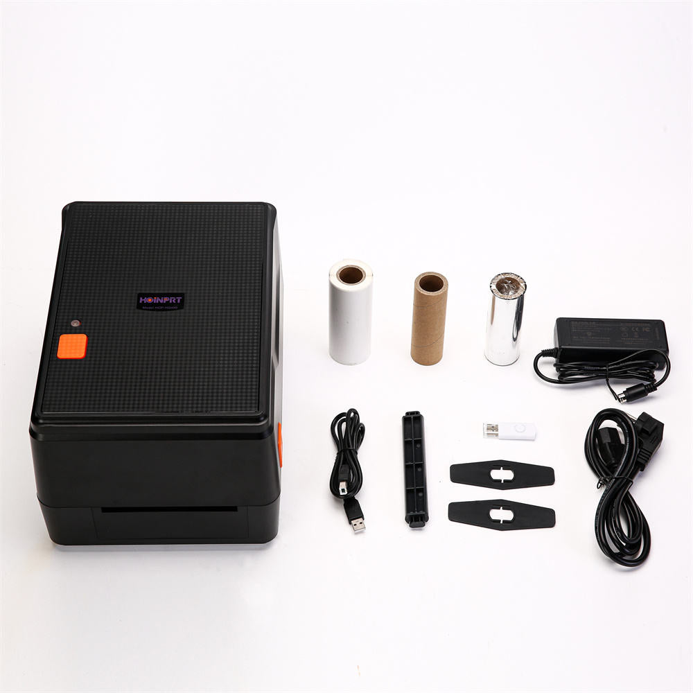Hoin HQ490 4 inch 203dpi Thermal Transfer Label Printer