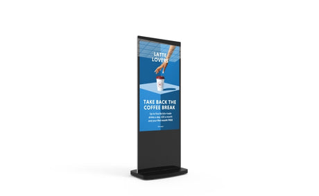 Allsee Black Android FreedStanding Digital Poster