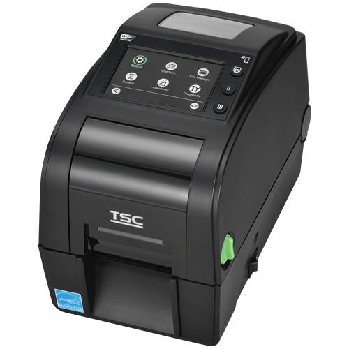 TSC TH220 2" wide thermal transfer desktop printer with ethernet and USB