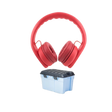 Classroom Headphone Set (24 Almost Unbreakable Red, 4 Pole, USB, or USB-C)