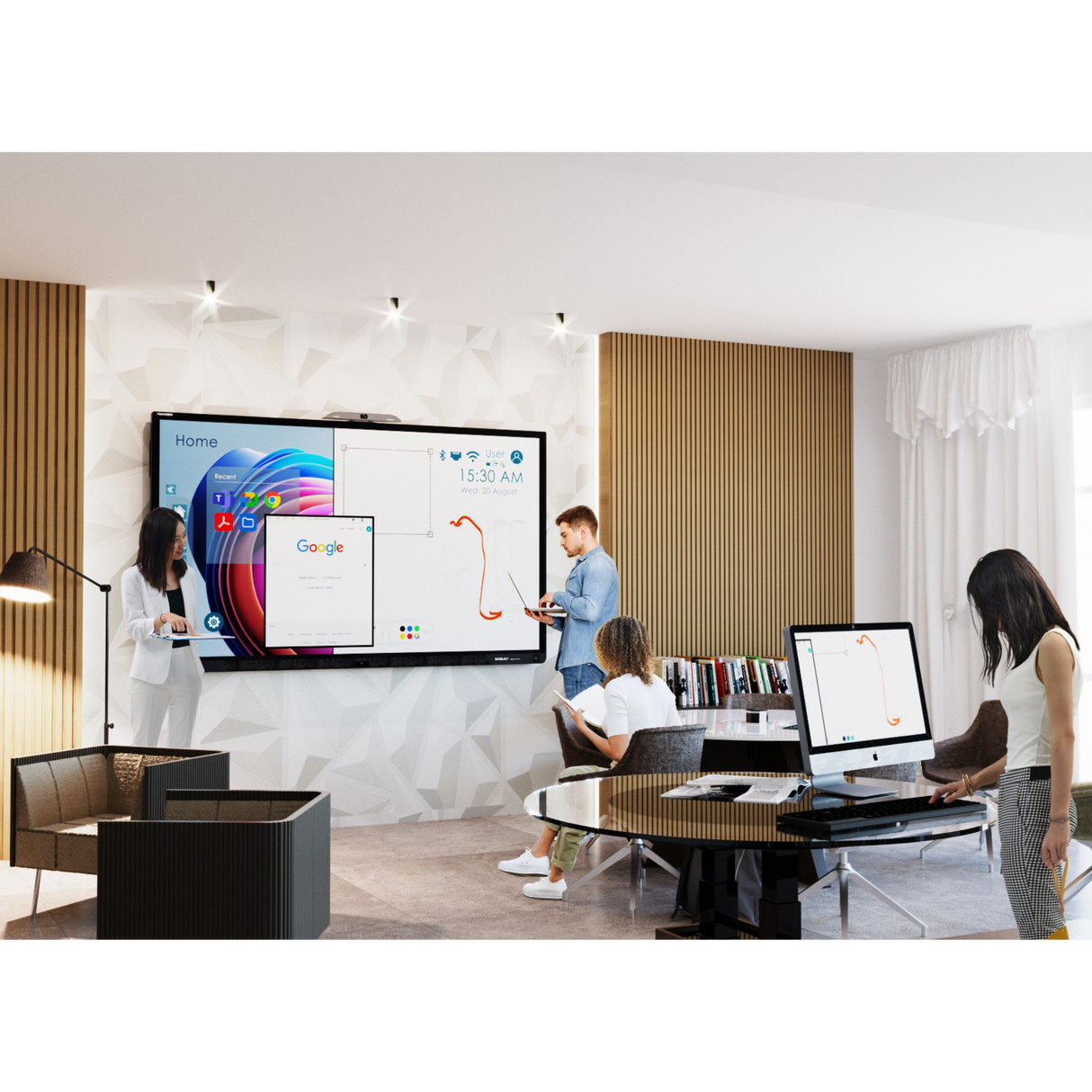 Wacebo DabliuTouch Interactive Flat Panel Series
