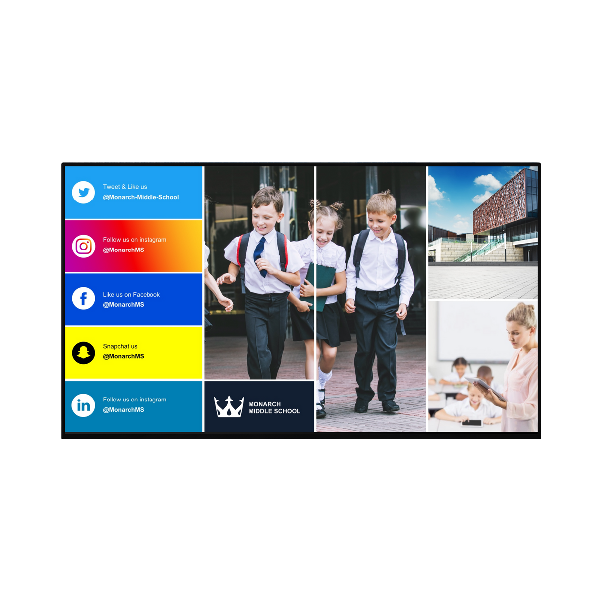 Clevertouch CL Pro Series XTR 24/7 Commercial Display