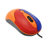 Easy2Use Childrens Small Size Computer Starta Mouse USB - Orange