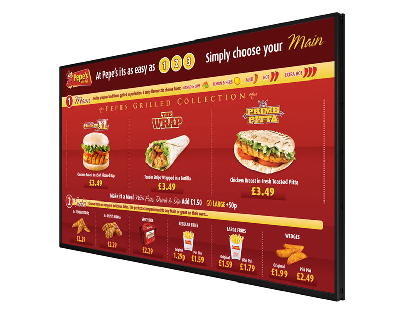 Allsee Network Digital Menu Board