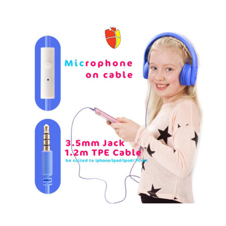 Almost Unbreakable Coloured SEN Black Headphones 4 Pole, USB, or USB-C