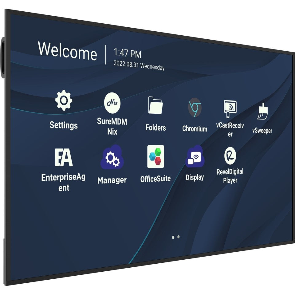 ViewSonic 75" CDE7530 4K Wireless Presentation Display (WPD)