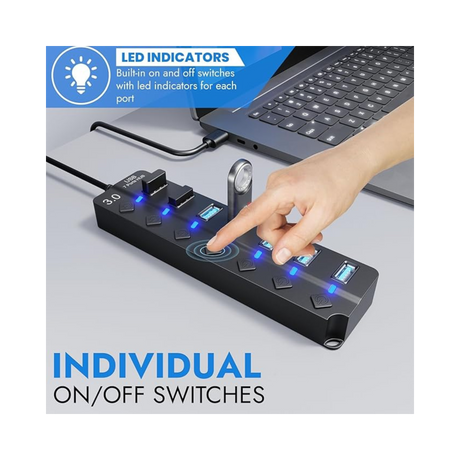 7 port Hub (7 x USB3)