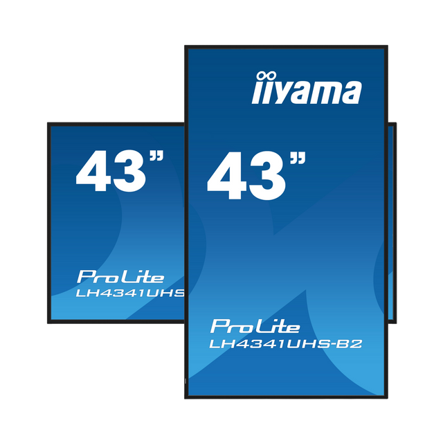 Iiyama Professional Digital Signage Display with 4K UHD