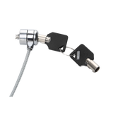 Cable Lock and 2-keys for Tablet / iPad Desktop stand