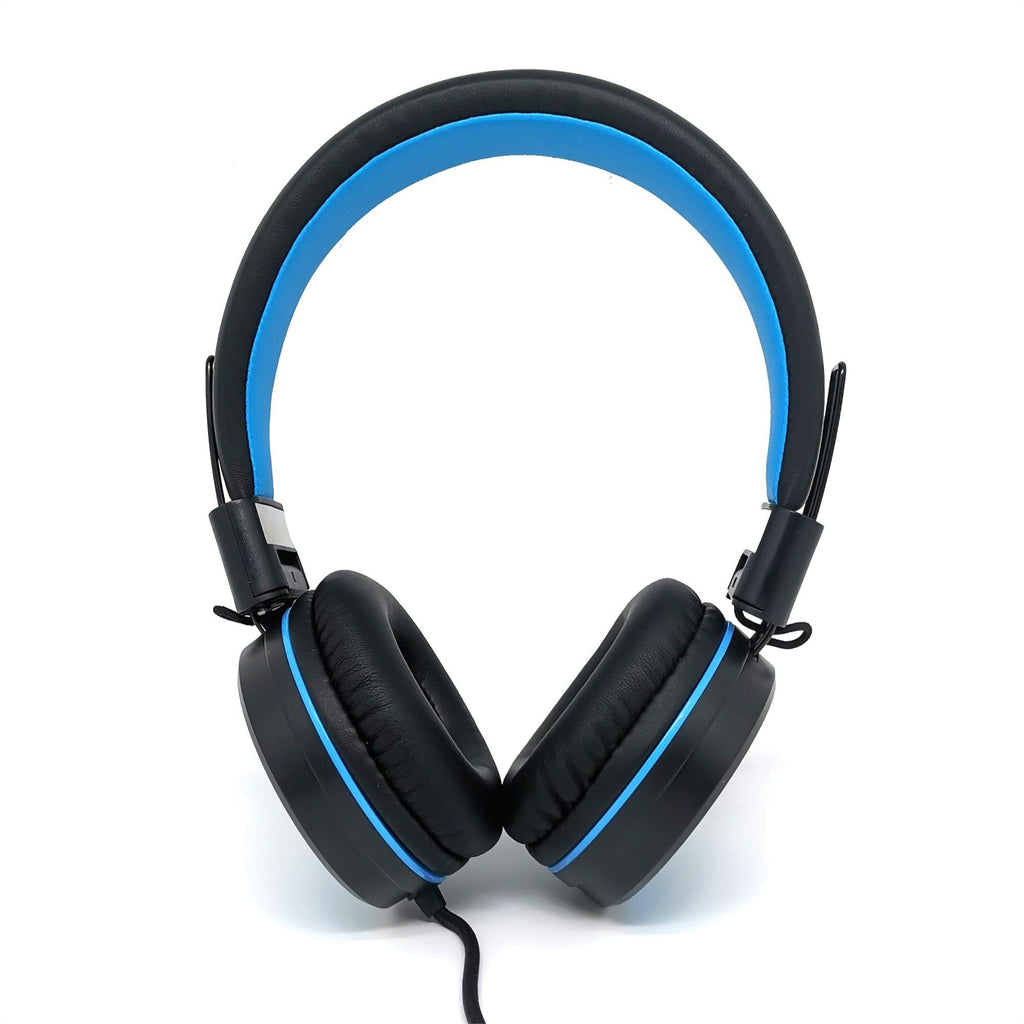 Black & Blue Headphones