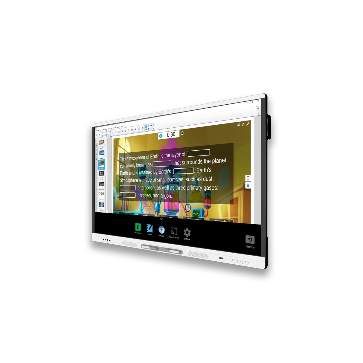 SMART Board MX286 86" 4K Interactive Panel & Smart iQ
